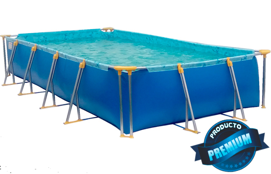 PILETA DE LONA RECTANGULAR MODELO 8